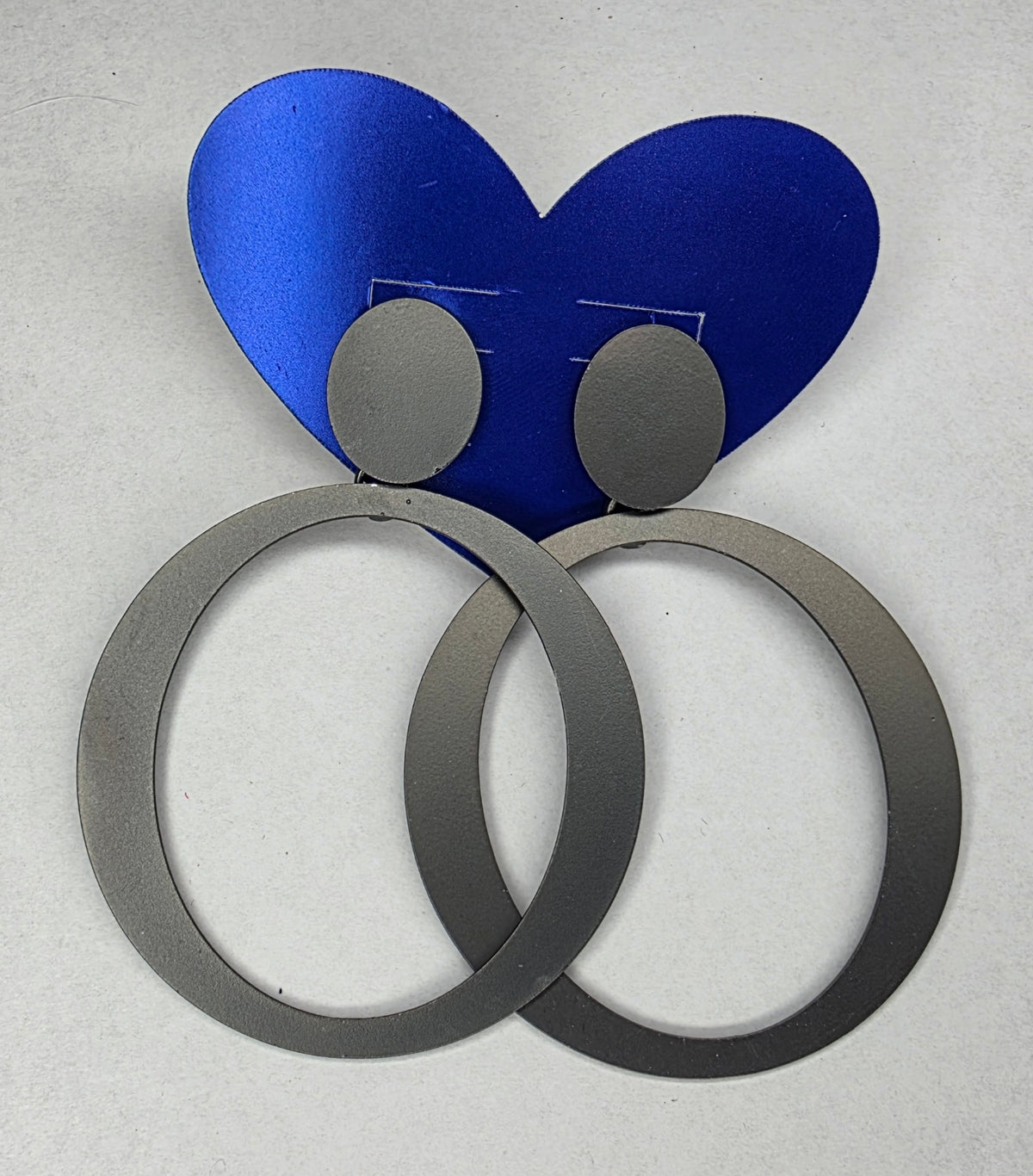 Modern Geometric Loop Earrings