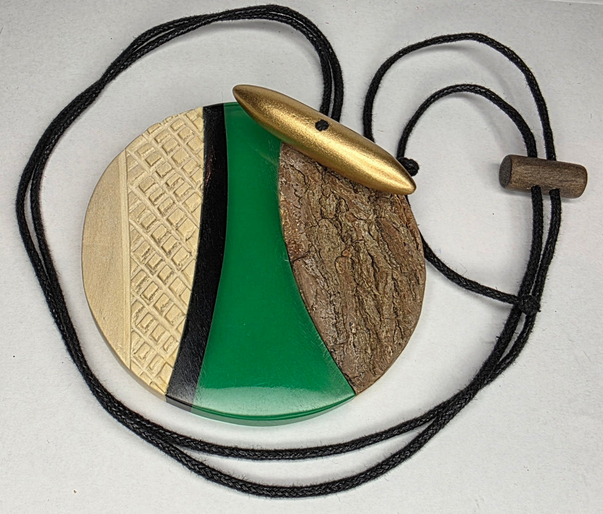 Wood & Resin pendant